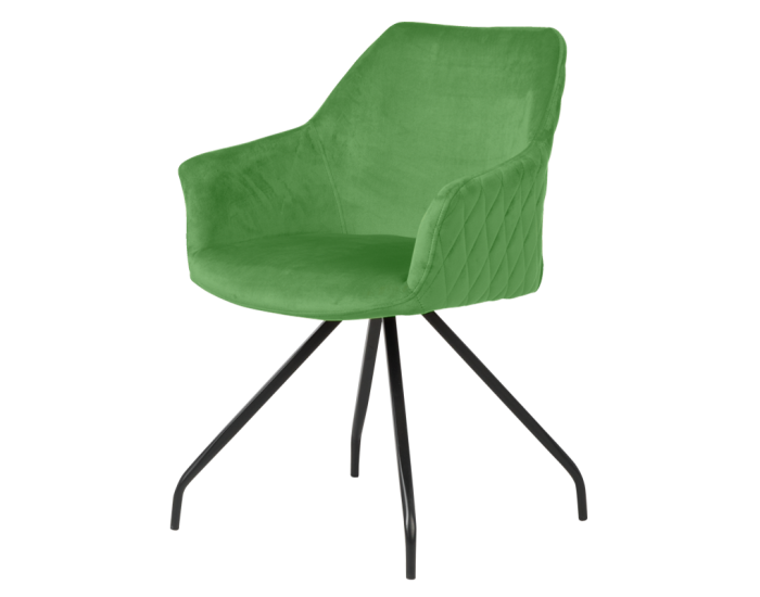 Трапезен стол KENDAL - светлозелен BF 2