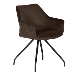 Трапезен стол KENDAL - кафяв BF 2 - Столове