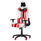 Геймърски стол Memo 6192 - червен-бял