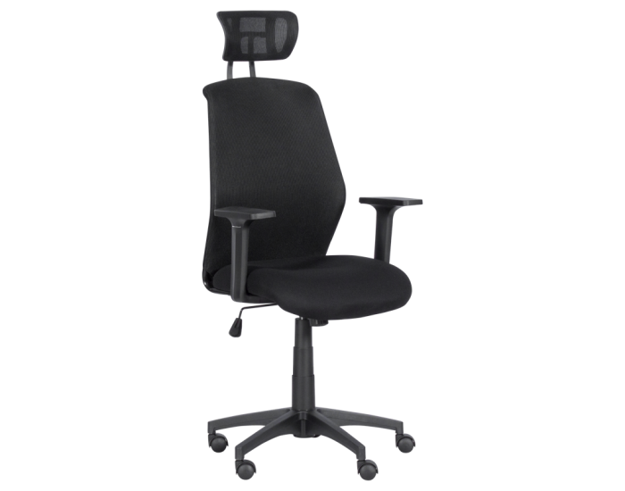 Президентски офис стол Memo 7535 - черен