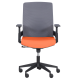 Работен офис стол Memo 7545 - оранжев-сив