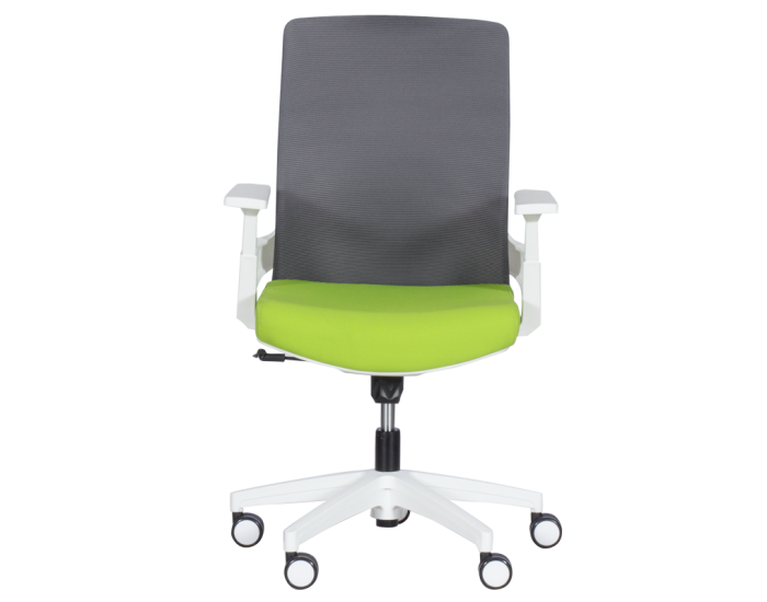 Работен офис стол Memo 7547 - зелен-сив