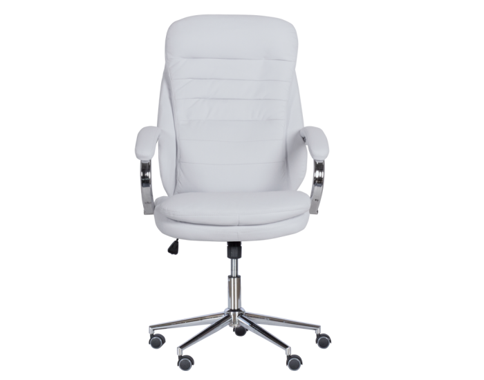 Президентски офис стол Memo 6113-1 - бял