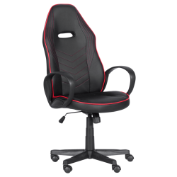 Геймърски стол Memo 7530 - черно - червен - Офис столове