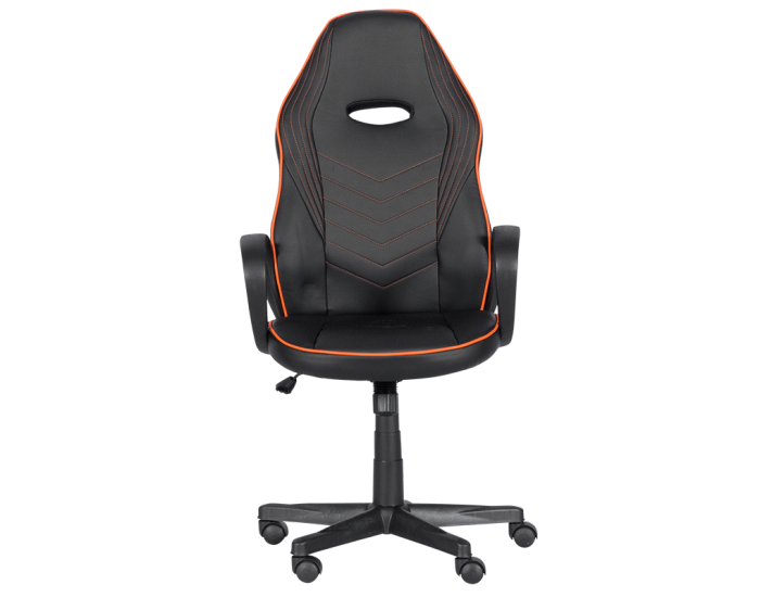Геймърски стол Memo 7530 - черно - оранжев