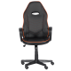 Геймърски стол Memo 7530 - черно - оранжев