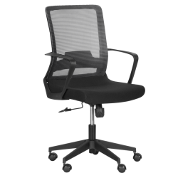 Работен офис стол Sonata 7563 - черен - memo.bg