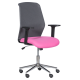 Работен офис стол Memo 7047-1 - сив-розов