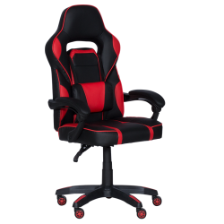 Геймърски стол Memo 6197 - черен - червен - Офис столове