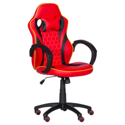 Геймърски стол Memo 6301 - червено-черен - Офис столове