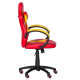 Геймърски стол Memo 6305 - червено-жълт