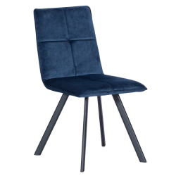 Трапезен стол Memo 516 X - син - Трапезни столове