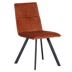Трапезен стол Memo 516 X - оранжев - Трапезни столове
