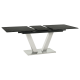 Разтегателна трапезна маса DUKLA - черна