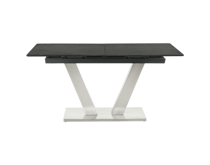 Разтегателна трапезна маса DUKLA - черна