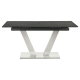 Разтегателна трапезна маса DUKLA - черна