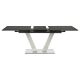 Разтегателна трапезна маса DUKLA - черна