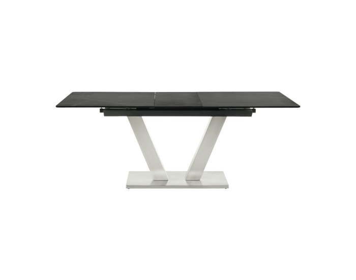 Разтегателна трапезна маса DUKLA - черна