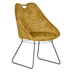 Трапезен стол GEDLING - бронз BF 2 - Столове