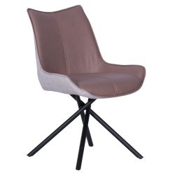 Трапезен стол HALTON - кафяв DX-035 - Столове