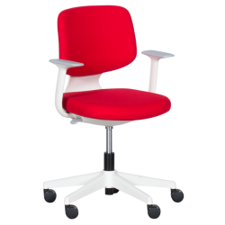 Детски стол Memo 6218 - червен - Офис столове