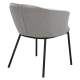 Трапезен стол ARUN - сив BK