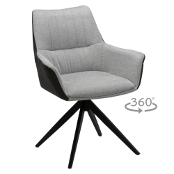 Трапезен стол DOVER - светлосив BF 5 - Столове