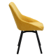 Трапезен стол WIGAN - жълт BF 5