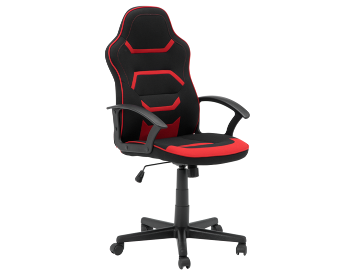 Геймърски стол Sonata 6309 - черен - червен