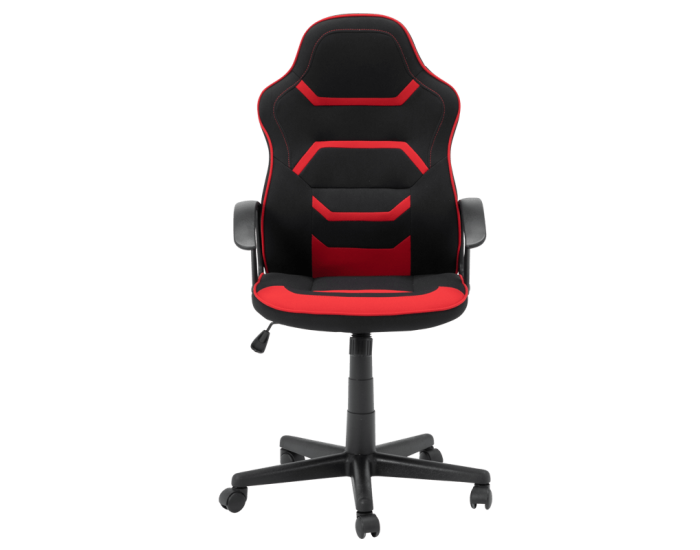 Геймърски стол Sonata 6309 - черен - червен