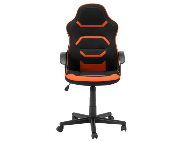 Геймърски стол Sonata 6309 - черен - оранжев
