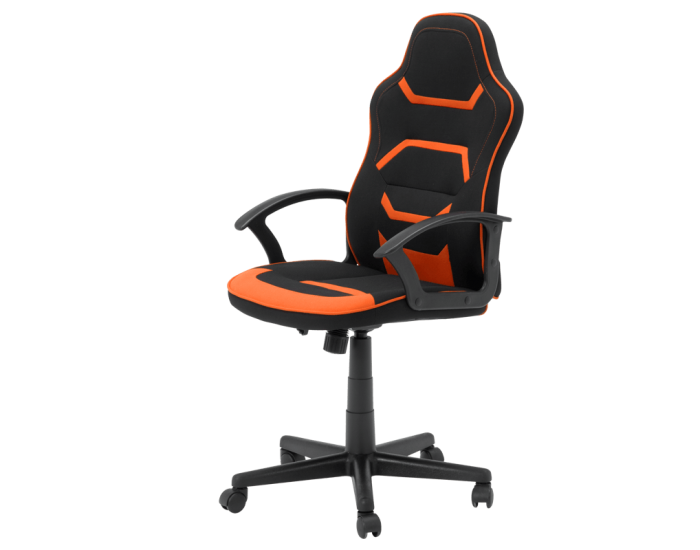 Геймърски стол Sonata 6309 - черен - оранжев