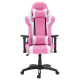 Геймърски стол Sonata 6312 - бял - розов