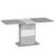 Разтегателна трапезна маса SMART - бял-бетон