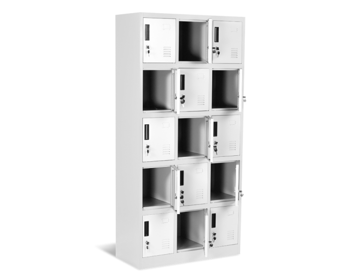 Метален шкаф Sonata CR-1245 L - сив Метален шкаф Sonata CR-1245 L - сив