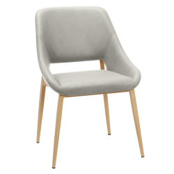Трапезен стол LUTON - сив 7 - Трапезни столове