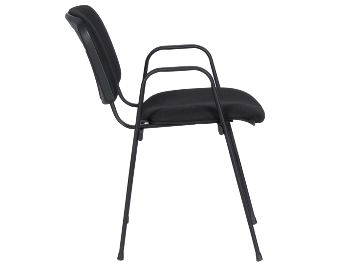 Посетителски стол Sonata 1137 LUX - черен