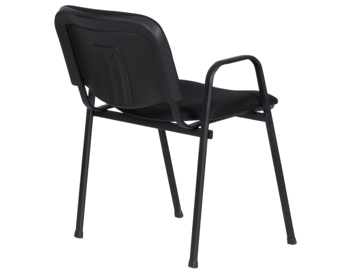 Посетителски стол Sonata 1137 LUX - черен