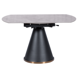 Разтегателна трапезна маса KRAG - сива Разтегателна трапезна маса KRAG - сива - Трапезни маси