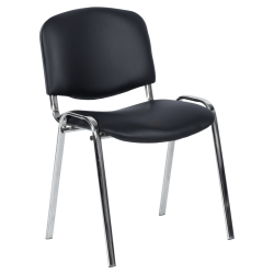 Посетителски стол Sonata Blum 1135-1 LUX - черен N - Офис столове