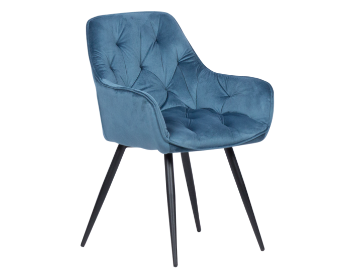 Трапезен стол LATINA - син