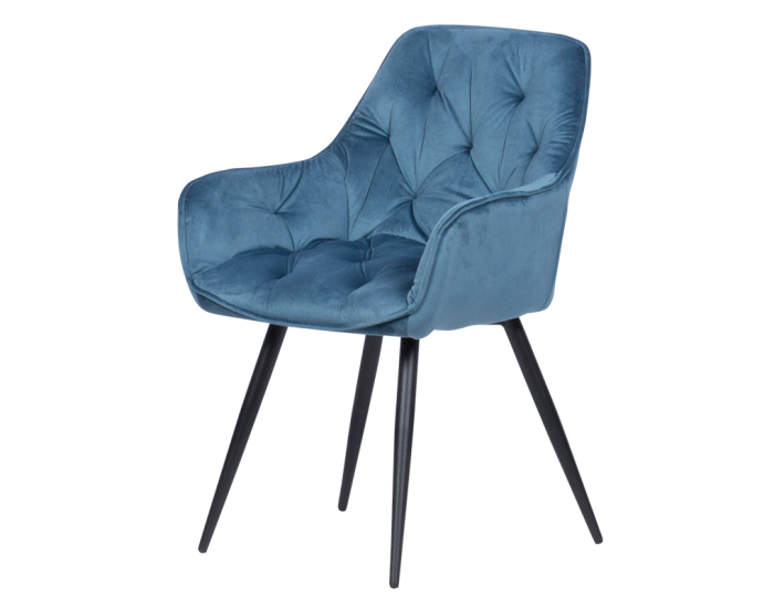 Трапезен стол LATINA - син