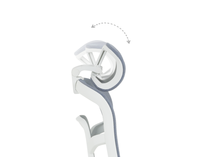 Ергономичен стол Sonata Blum, 7579, Син, Модерен