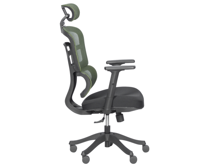 Ергономичен стол Sonata 7582 - зелен-черен