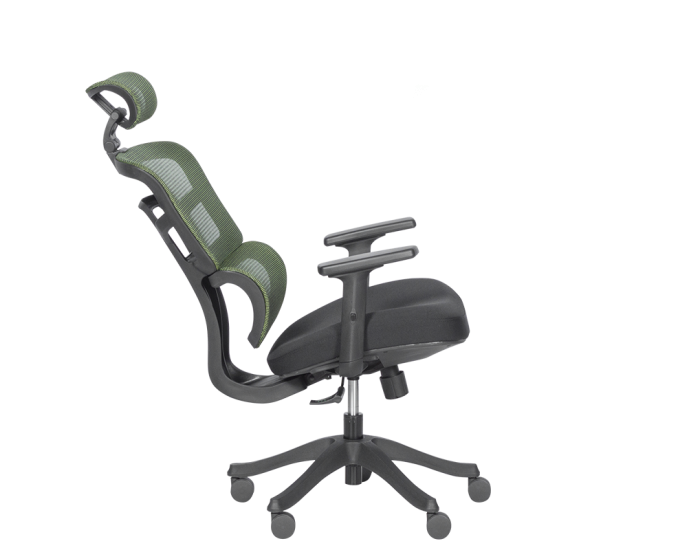 Ергономичен стол Sonata 7582 - зелен-черен