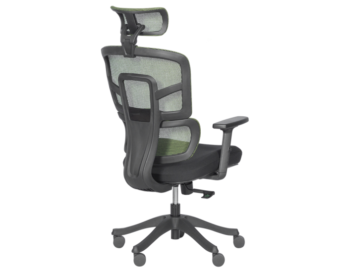 Ергономичен стол Sonata 7582 - зелен-черен