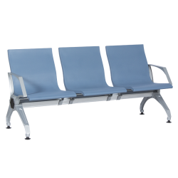 Посетителска пейка  Sonata Blum CR-1034-4, Синя - Градински Дивани и Пейки
