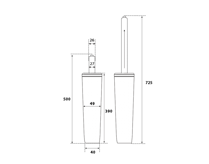 Амортисьор за бар стол