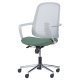 Работен офис стол Sonata 7063 - сив-зелен