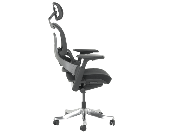 Ергономичен стол Sonata Metz, Черен, Люлеещ механизъм